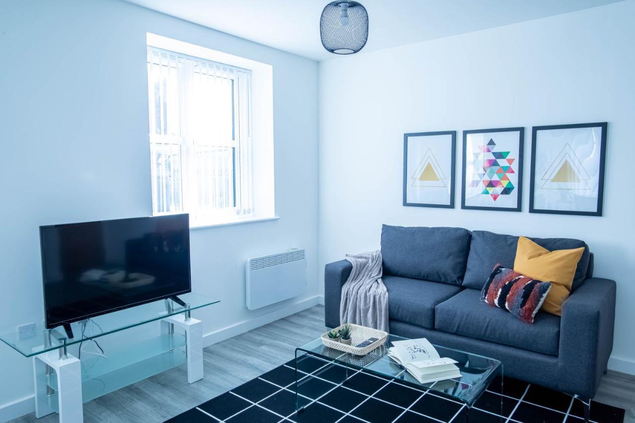 Luxury Apartments Available Next To Train Station - The Wallgate Apartments Wigan - Free Parking Eksteriør bilde